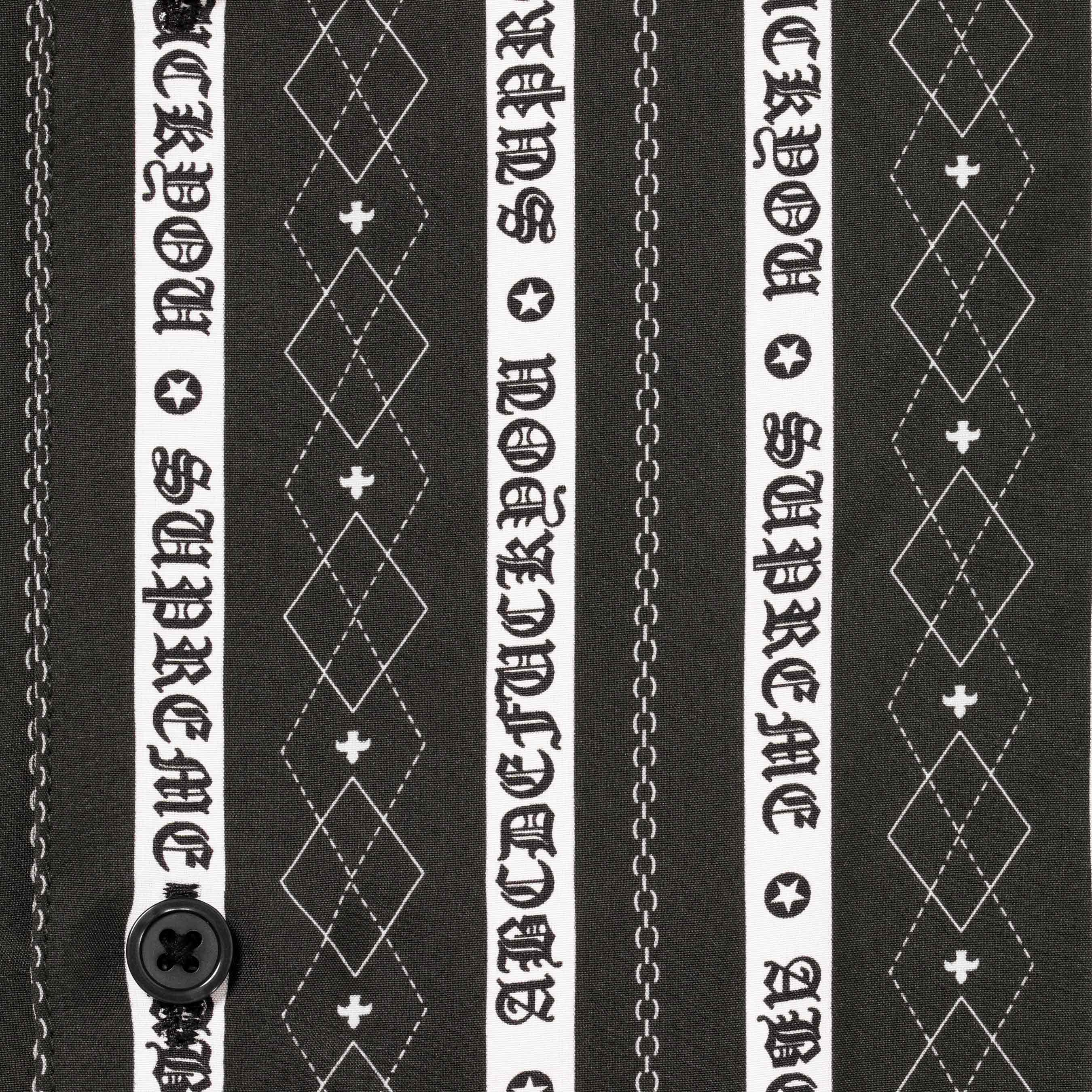 Old English Stripe Silk S/S Shirt view 13